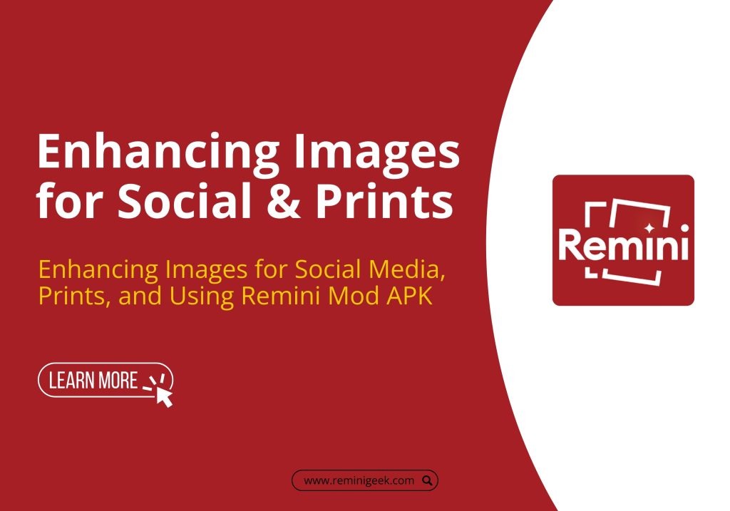 Using Remino Mod Apk - Photo Image updates for Social & Prints