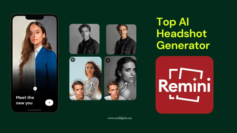 Remini AI Headshot Generator