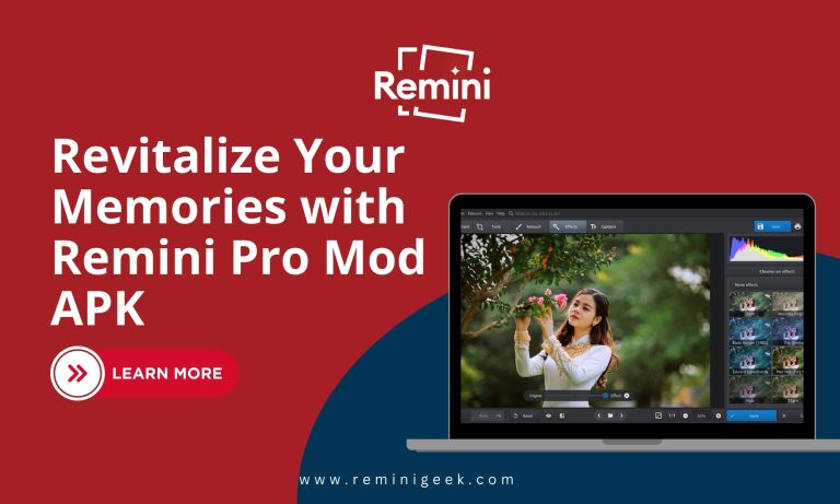 Remini Geek, Remini Pro Mod APK