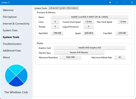 تنزيل Fixwin 11 V11.1